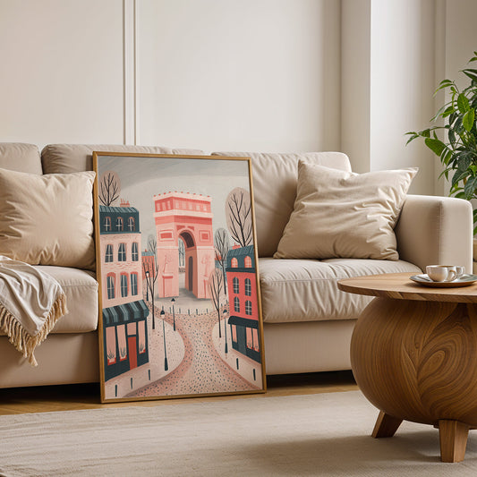 Canvas Art in a Lifestyle Setting