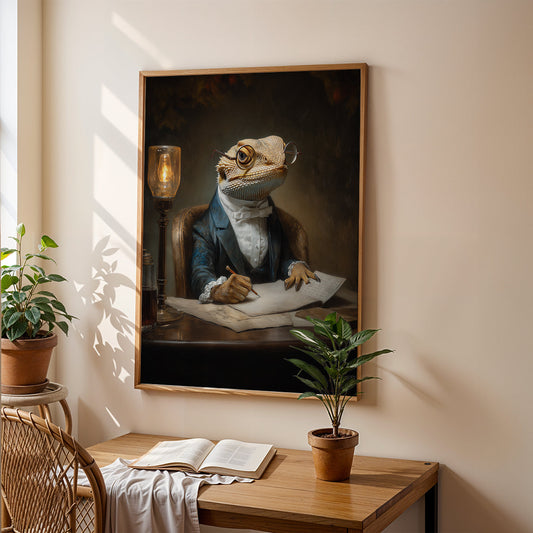 Canvas Art in a Lifestyle Setting