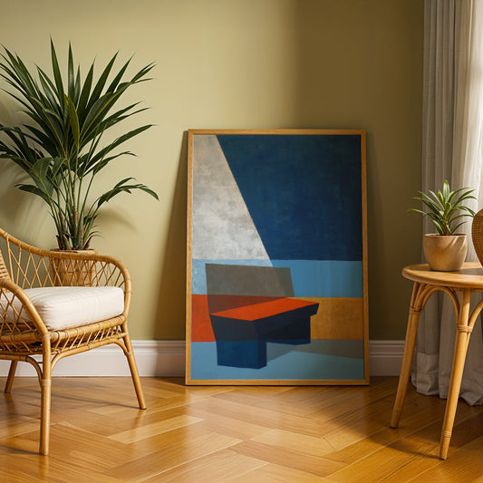 Canvas Art in a Lifestyle Setting