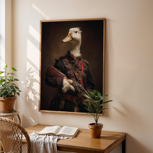 Canvas Art in a Lifestyle Setting