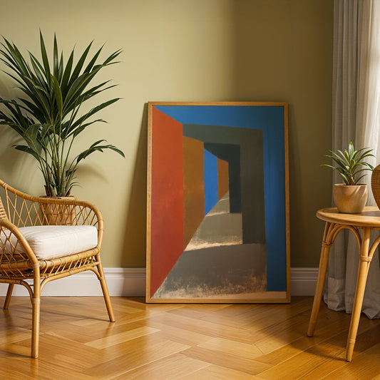 Canvas Art in a Lifestyle Setting