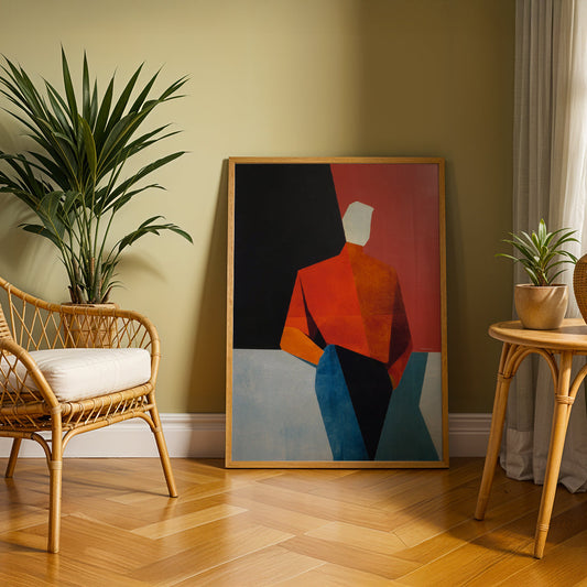 Canvas Art in a Lifestyle Setting