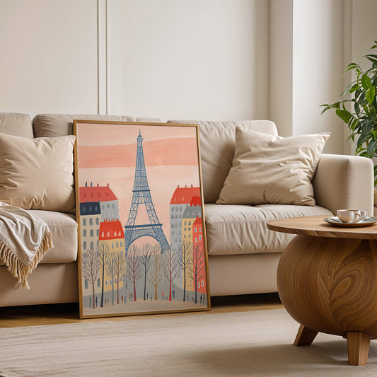 Canvas Art in a Lifestyle Setting