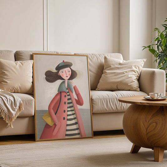 Canvas Art in a Lifestyle Setting