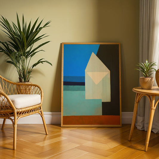 Canvas Art in a Lifestyle Setting