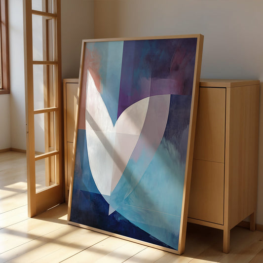 Abstract Painting for Home Flower Of The Void by NYC Abstract