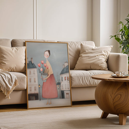 Canvas Art in a Lifestyle Setting
