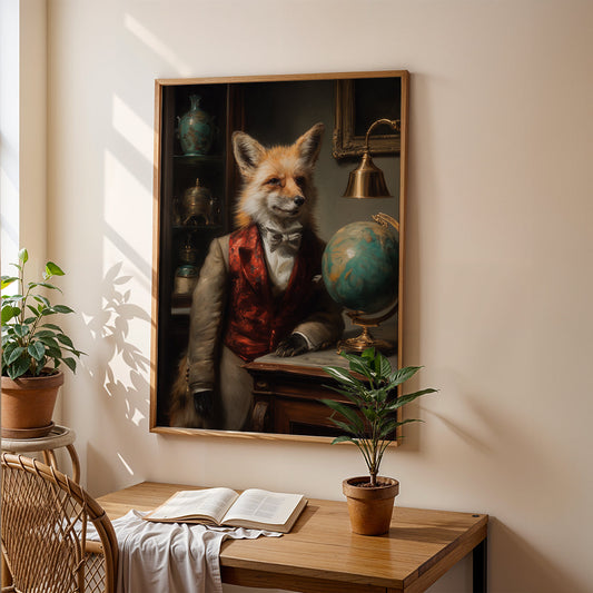 Canvas Art in a Lifestyle Setting