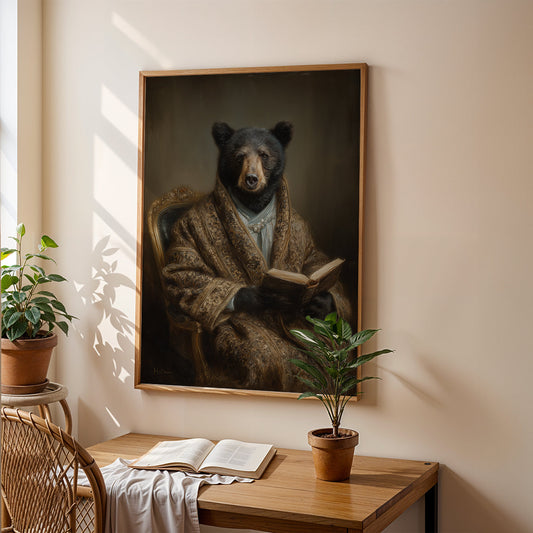 Canvas Art in a Lifestyle Setting