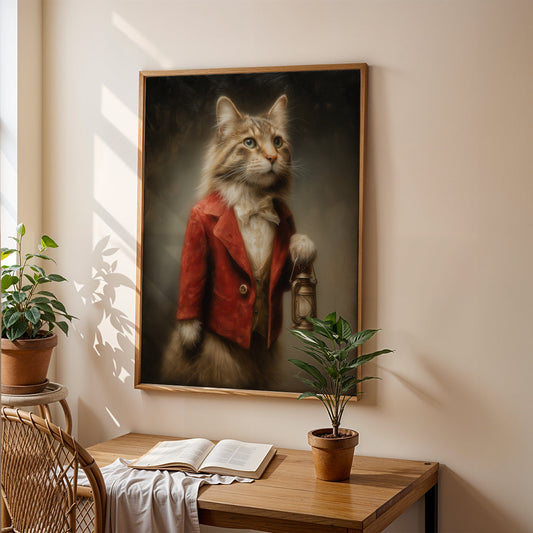 Canvas Art in a Lifestyle Setting