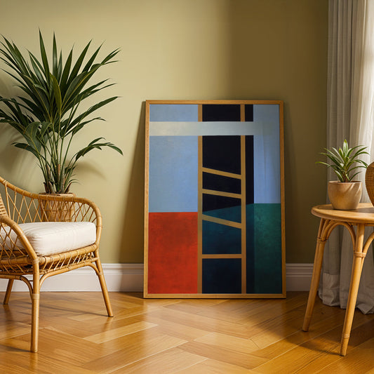 Canvas Art in a Lifestyle Setting