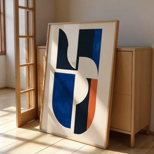 Abstract Painting for Home Linear Decay by NYC Abstract