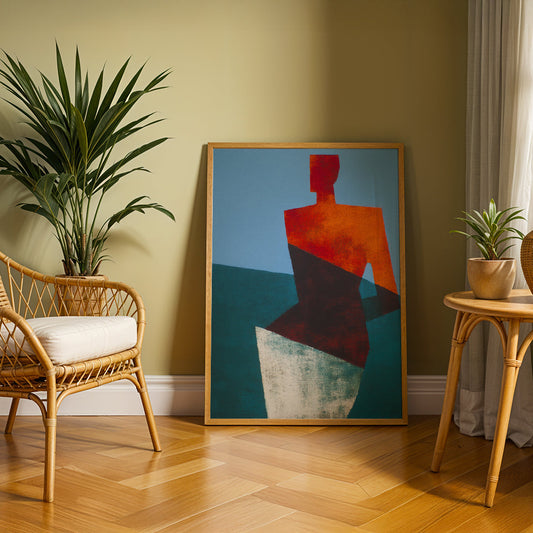 Canvas Art in a Lifestyle Setting