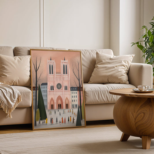 Canvas Art in a Lifestyle Setting