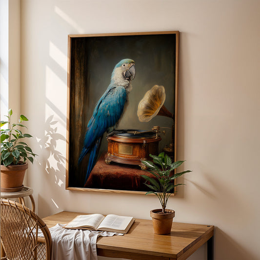 Canvas Art in a Lifestyle Setting