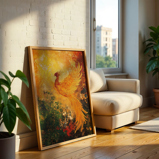 Indian Artwork in a Lifestyle Setting