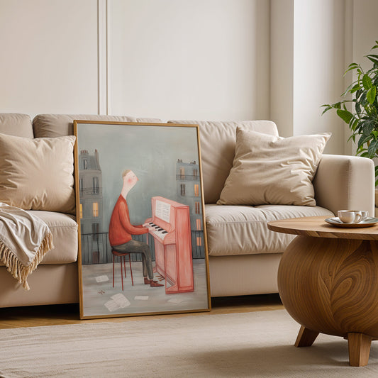 Canvas Art in a Lifestyle Setting