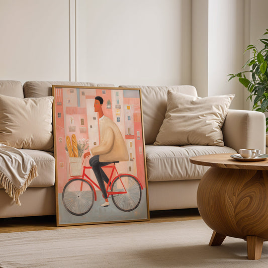 Canvas Art in a Lifestyle Setting