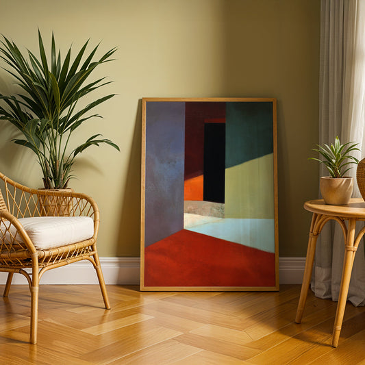 Canvas Art in a Lifestyle Setting