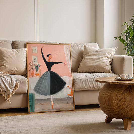 Canvas Art in a Lifestyle Setting