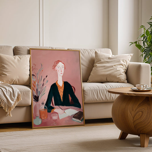 Canvas Art in a Lifestyle Setting