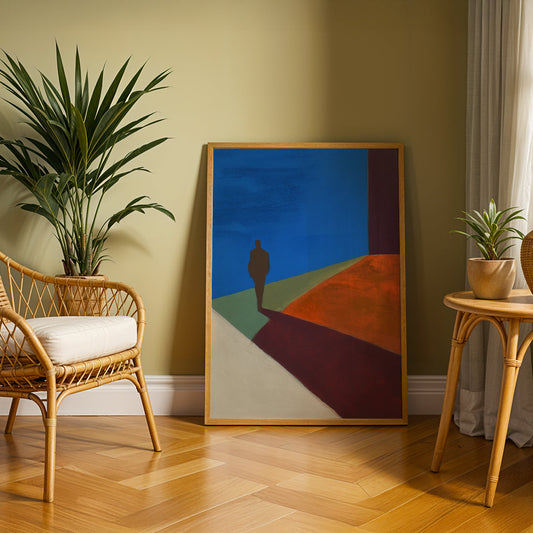 Canvas Art in a Lifestyle Setting
