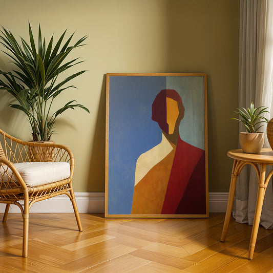 Canvas Art in a Lifestyle Setting