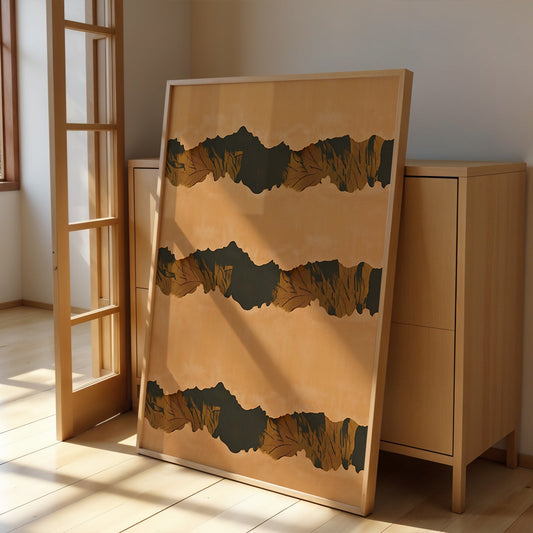 Abstract Painting for Home Spectral Pulse by NYC Abstract