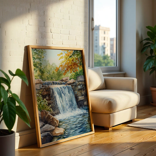 Indian Artwork in a Lifestyle Setting