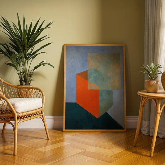 Canvas Art in a Lifestyle Setting