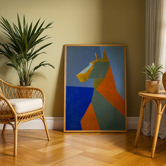 Canvas Art in a Lifestyle Setting