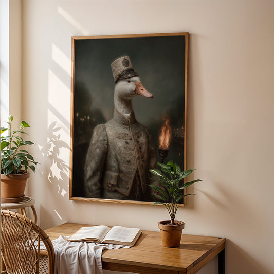 Canvas Art in a Lifestyle Setting