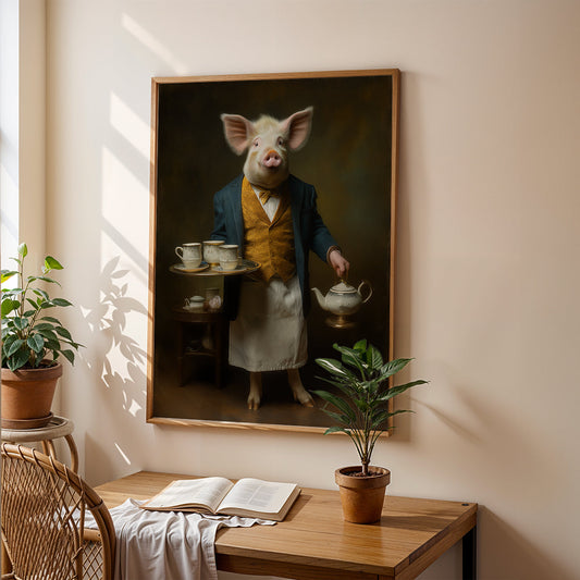 Canvas Art in a Lifestyle Setting