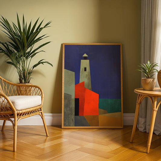 Canvas Art in a Lifestyle Setting