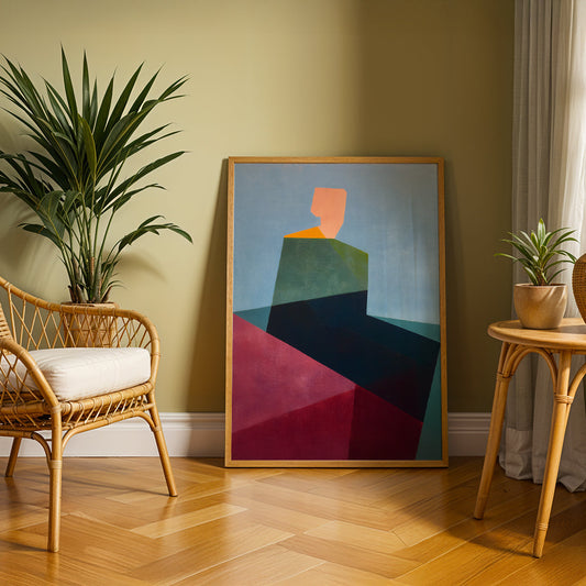 Canvas Art in a Lifestyle Setting