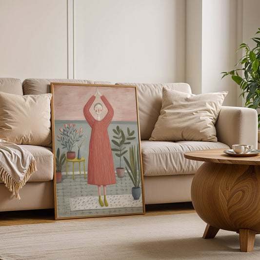 Canvas Art in a Lifestyle Setting