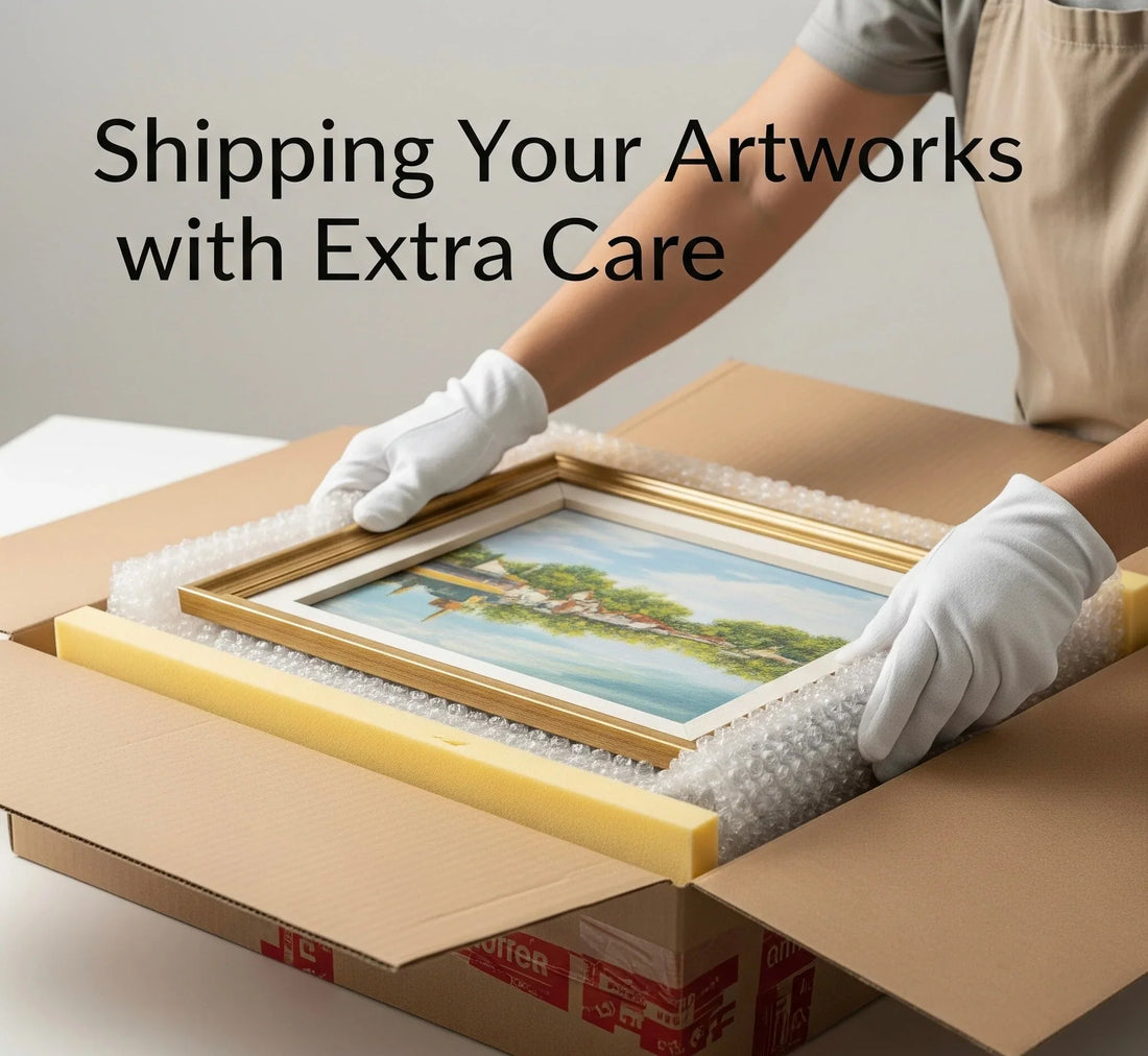 How We Ship Our Artworks with Love, Care, and Protection?