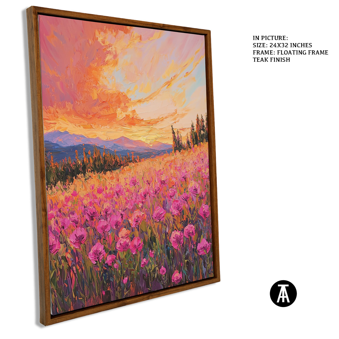 Artwork in Floating Frame