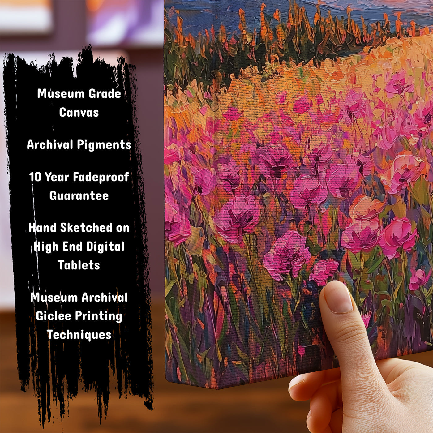 Information about Floral Botanical Canvas Art Print
