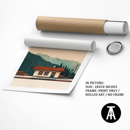 Artwork as Print Only or Rolled Art
