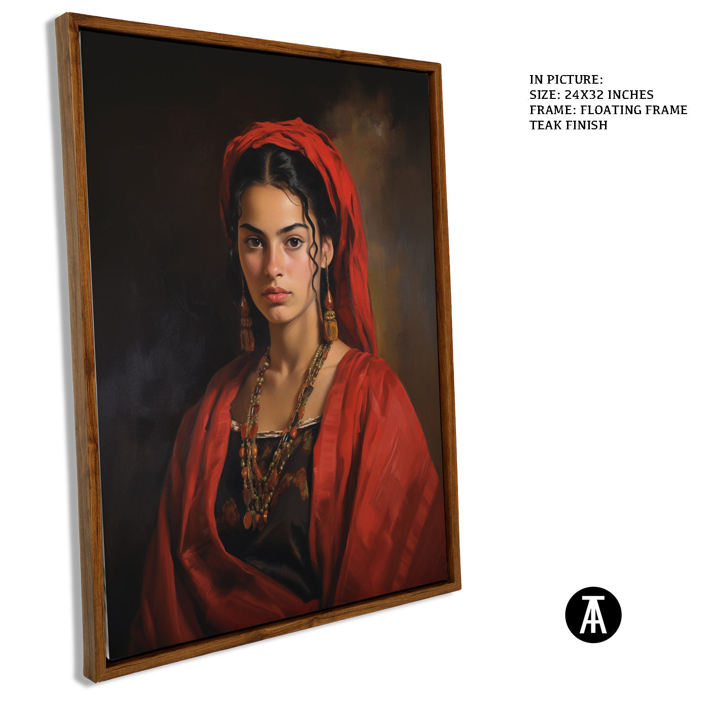 Artwork in Floating Frame