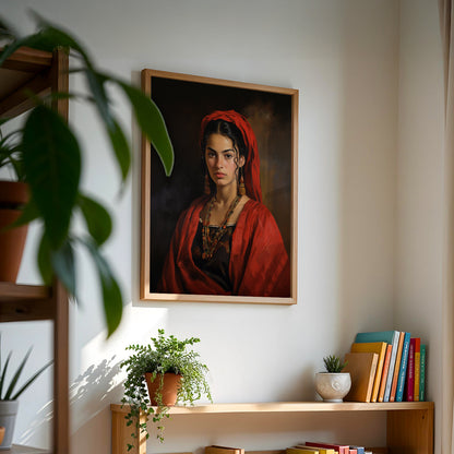 Turkish Artwork in a Lifestyle Setting