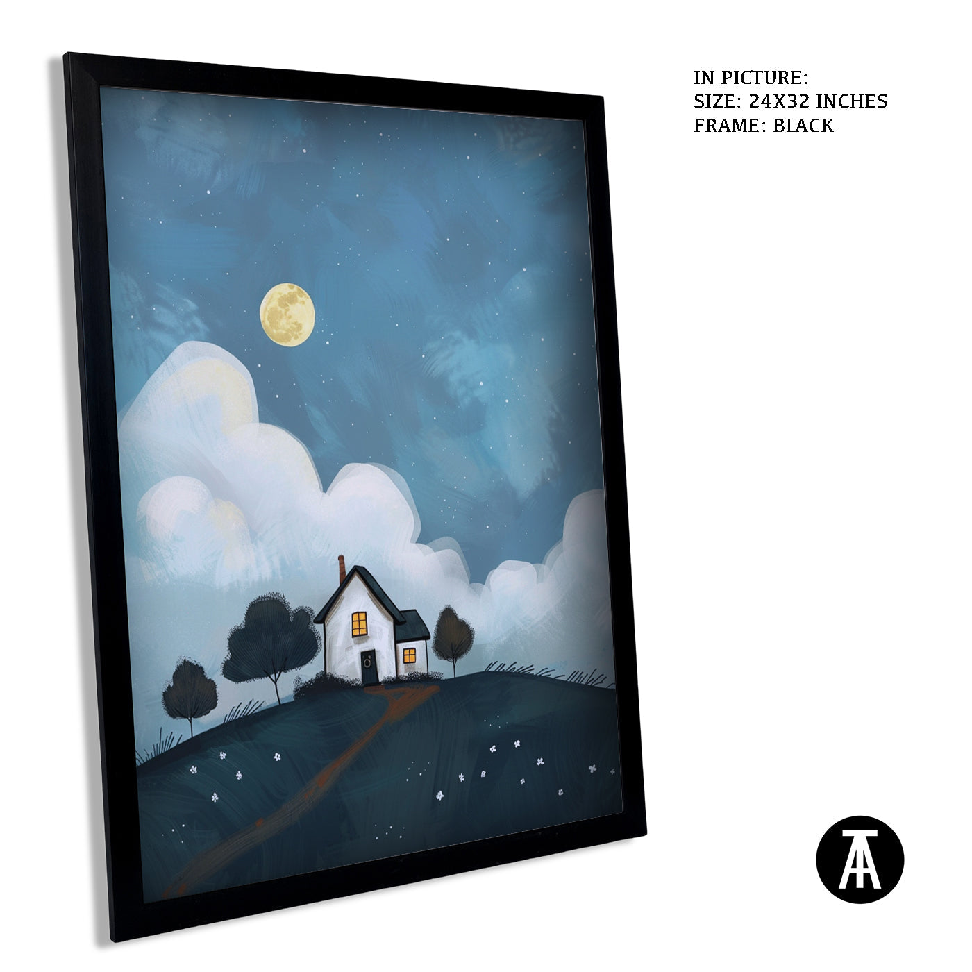 Artwork in Black Frame