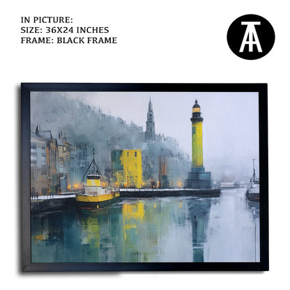 Artwork in Metal Champagne Gold Frame