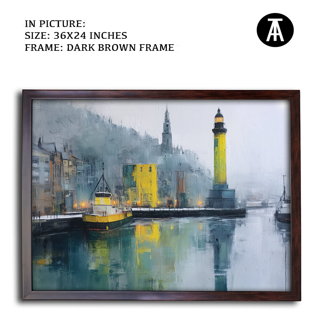 Artwork in Black Frame