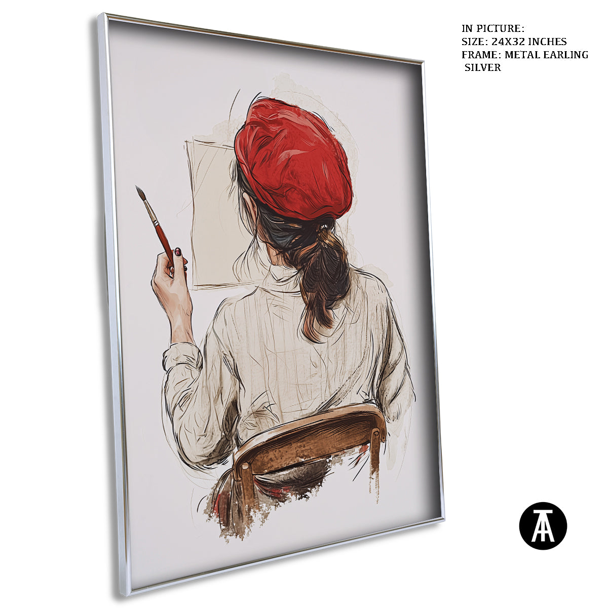 Artwork in Black Frame