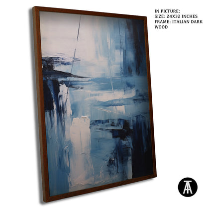 Sample Artwork in Italian Wood Framing Dark