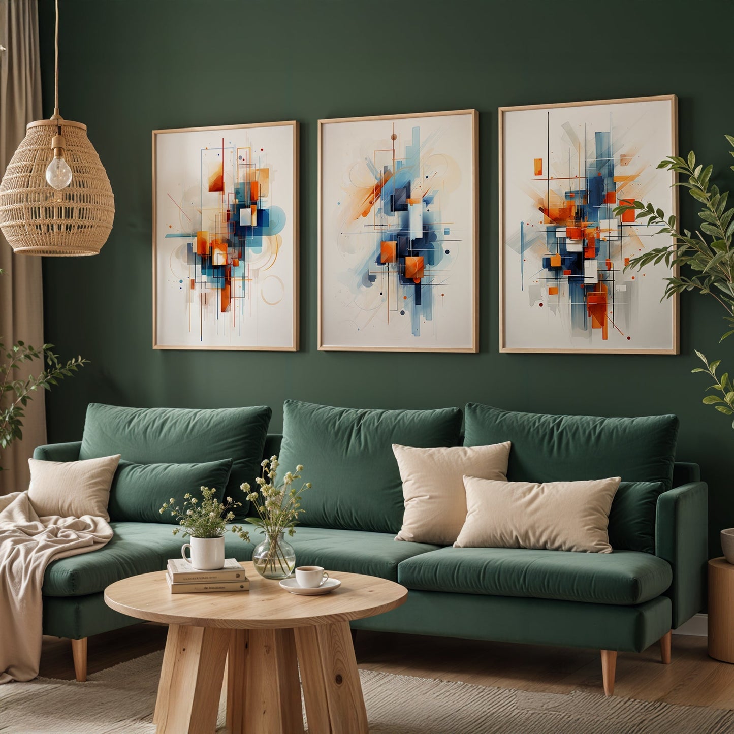 Gallery Wall Set in Lifestyle Setting