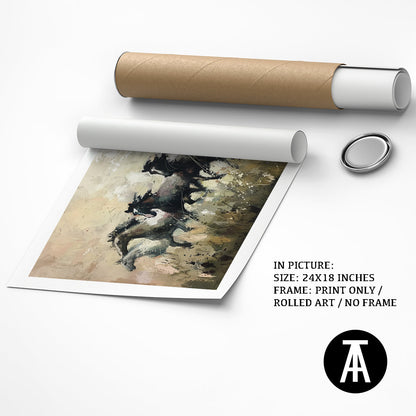 Artwork as Print Only or Rolled Art