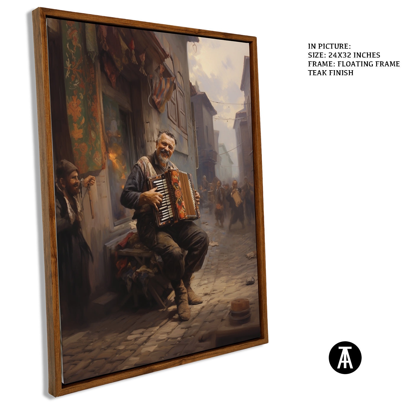 Artwork in Floating Frame